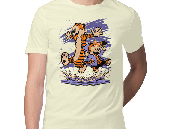 Rainy Day Tiger Boy