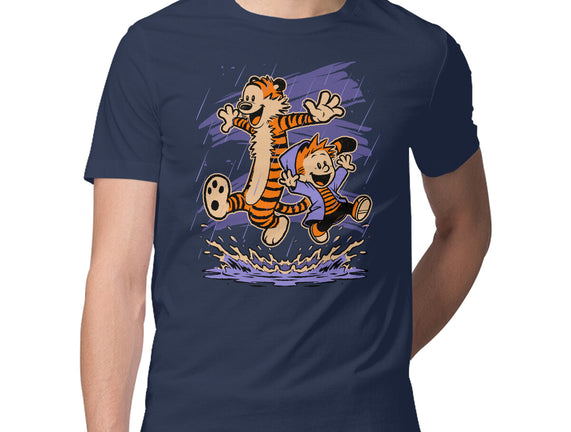 Rainy Day Tiger Boy