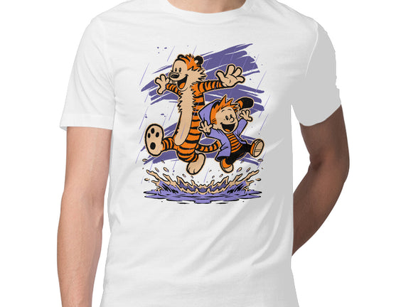 Rainy Day Tiger Boy
