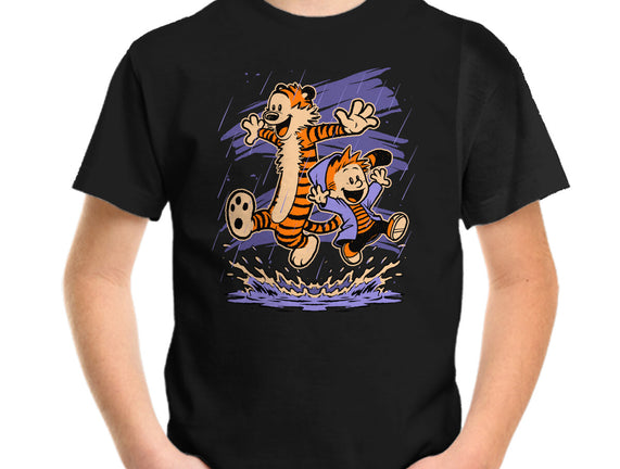 Rainy Day Tiger Boy
