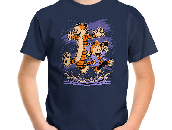 Rainy Day Tiger Boy