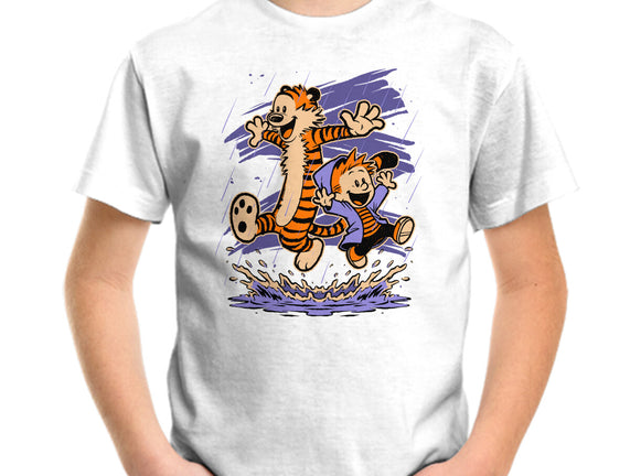 Rainy Day Tiger Boy