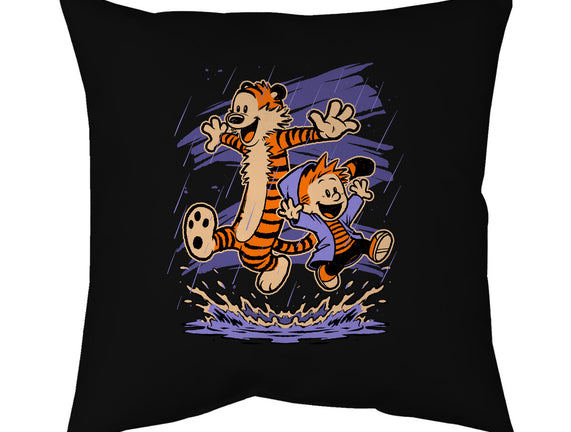 Rainy Day Tiger Boy