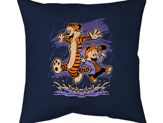 Rainy Day Tiger Boy