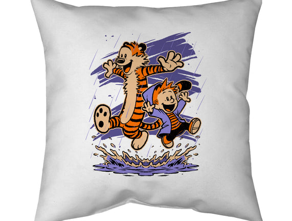 Rainy Day Tiger Boy