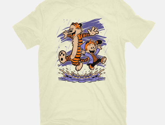Rainy Day Tiger Boy
