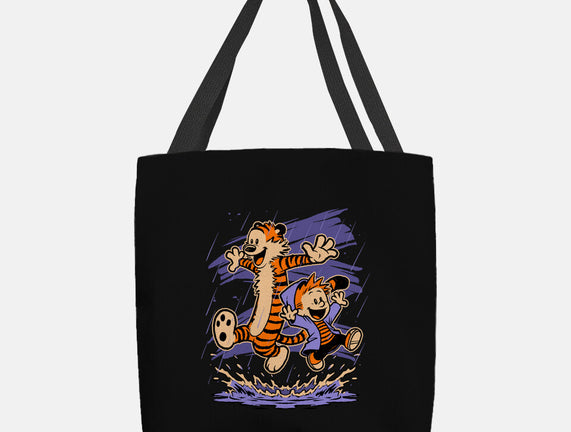 Rainy Day Tiger Boy