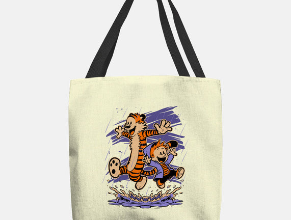 Rainy Day Tiger Boy