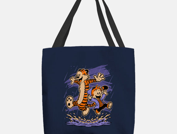 Rainy Day Tiger Boy