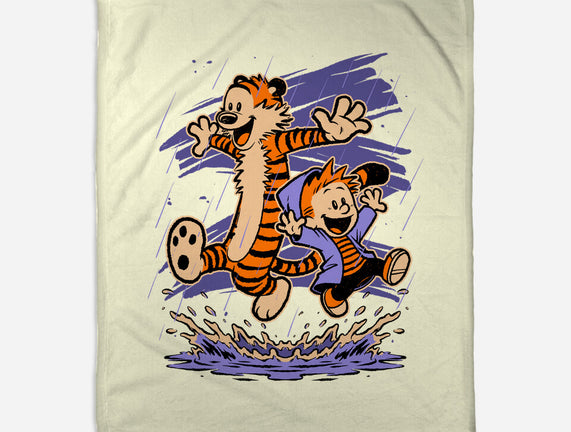 Rainy Day Tiger Boy