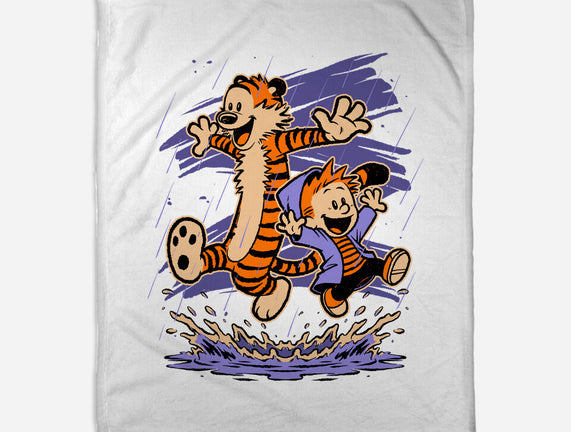 Rainy Day Tiger Boy