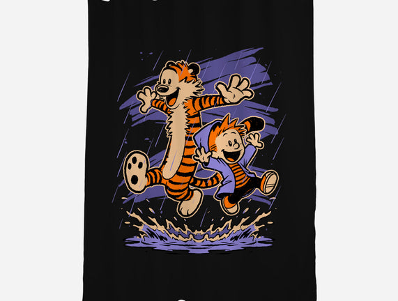 Rainy Day Tiger Boy