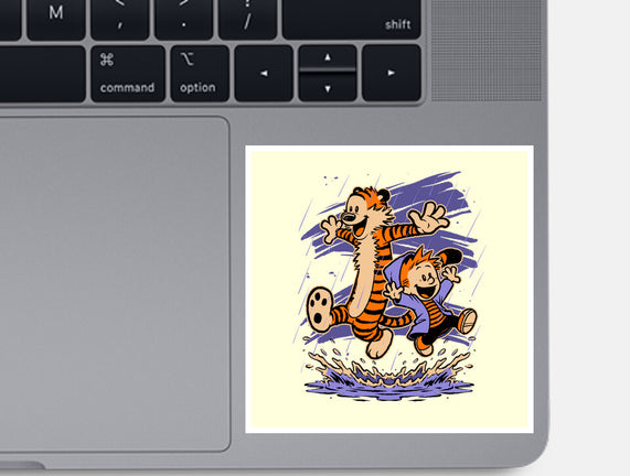 Rainy Day Tiger Boy