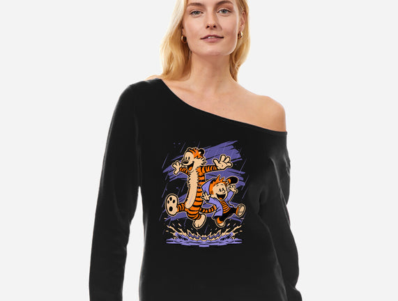 Rainy Day Tiger Boy