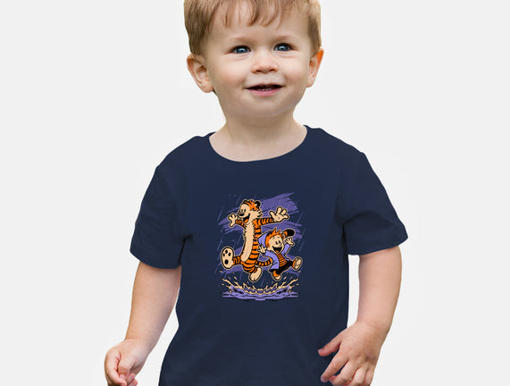 Rainy Day Tiger Boy