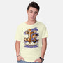 Rainy Day Tiger Boy-Mens-Basic-Tee-Studio Mootant