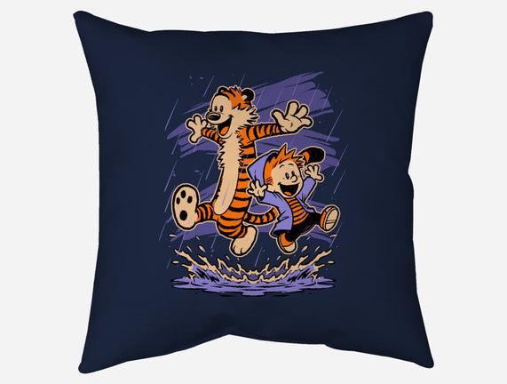 Rainy Day Tiger Boy