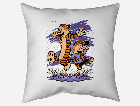 Rainy Day Tiger Boy