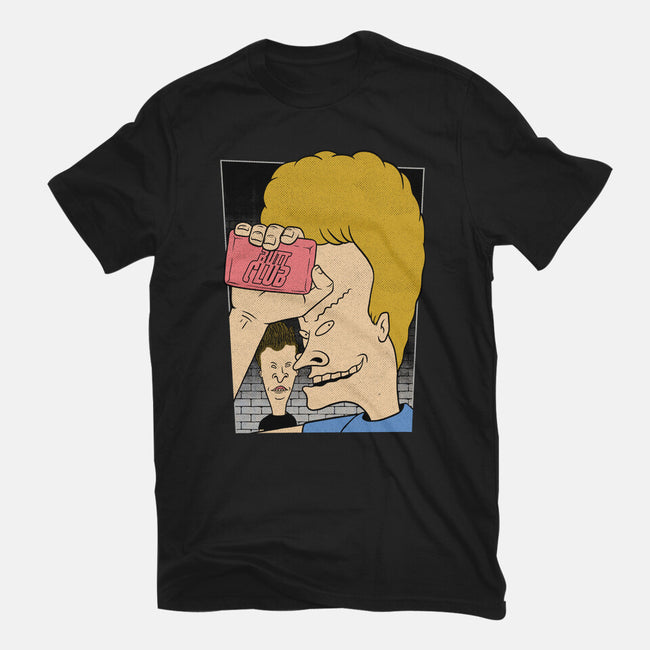 Fight Movie Idiots-Womens-Basic-Tee-Studio Mootant