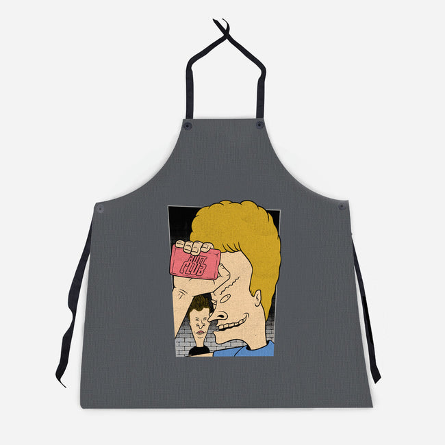 Fight Movie Idiots-Unisex-Kitchen-Apron-Studio Mootant