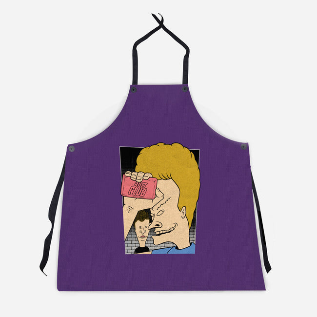 Fight Movie Idiots-Unisex-Kitchen-Apron-Studio Mootant