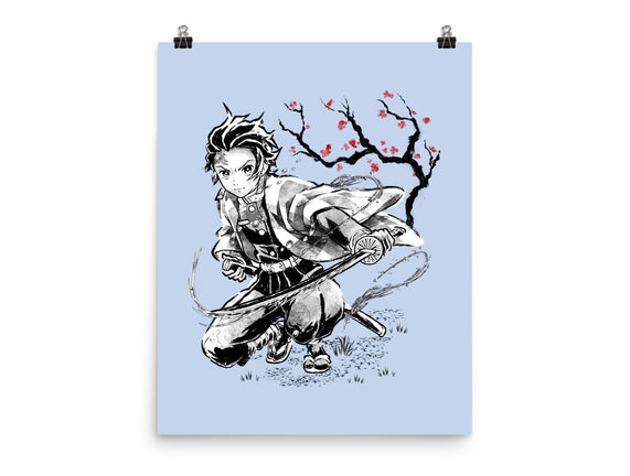 Water Breathing Sumi-E