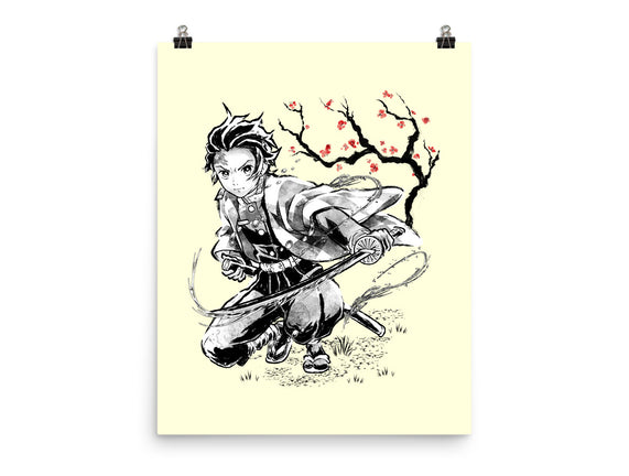 Water Breathing Sumi-E