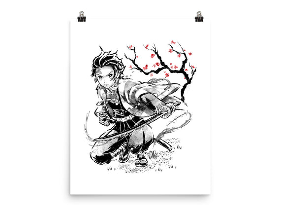 Water Breathing Sumi-E