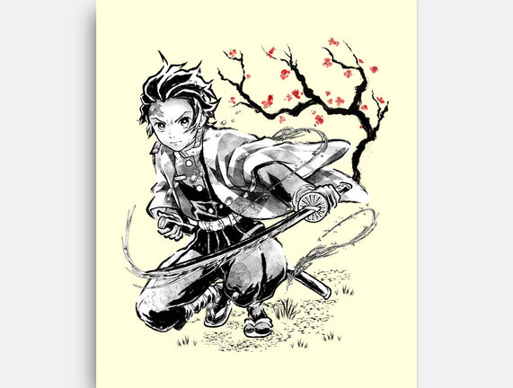 Water Breathing Sumi-E