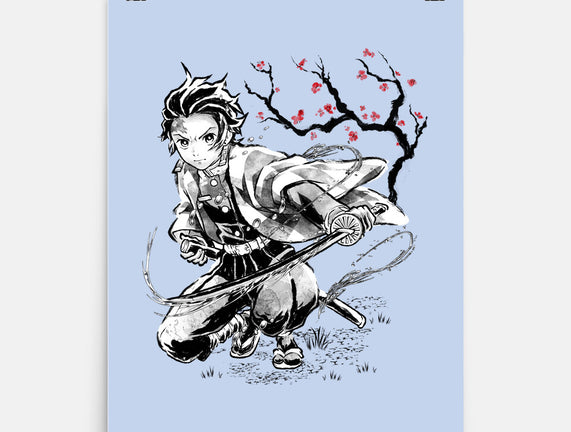 Water Breathing Sumi-E