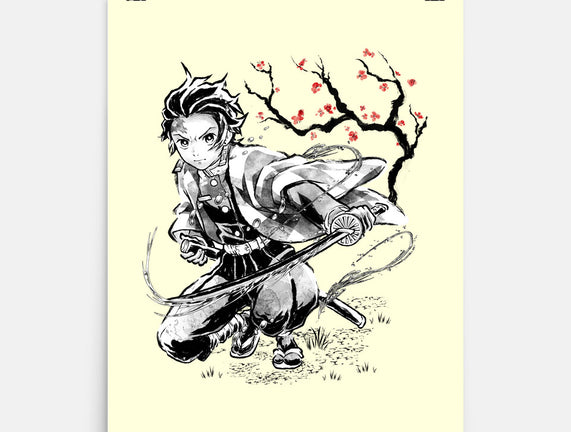 Water Breathing Sumi-E
