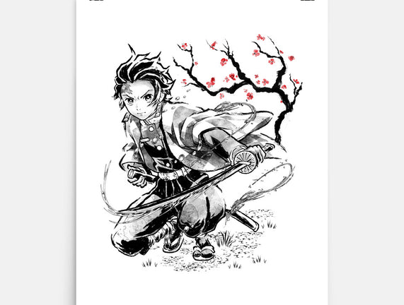 Water Breathing Sumi-E