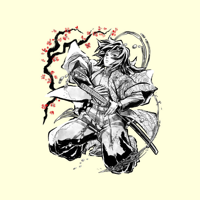 Water Breathing Hashira Sumi-E-None-Glossy-Sticker-Astrobot Invention