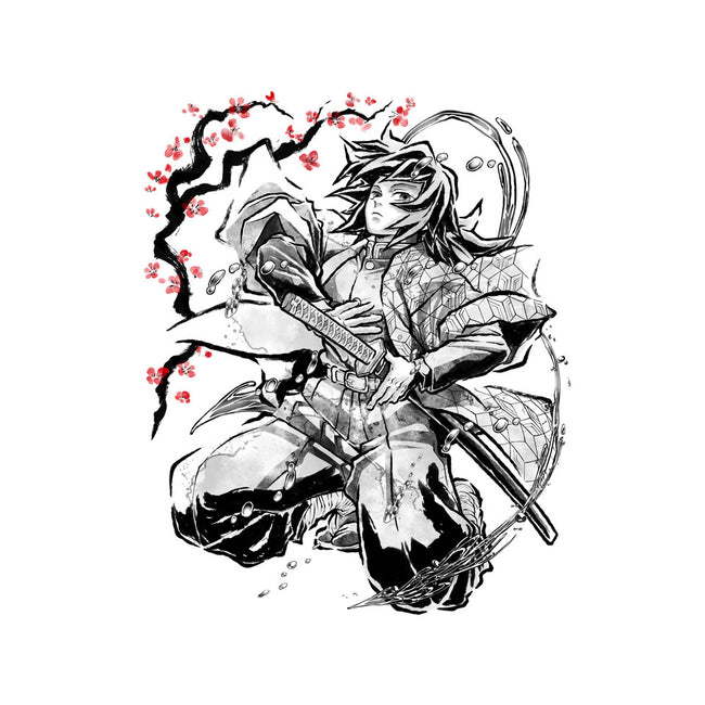 Water Breathing Hashira Sumi-E-None-Glossy-Sticker-Astrobot Invention