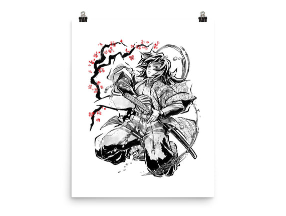 Water Breathing Hashira Sumi-E