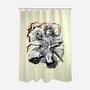 Water Breathing Hashira Sumi-E-None-Polyester-Shower Curtain-Astrobot Invention