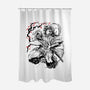 Water Breathing Hashira Sumi-E-None-Polyester-Shower Curtain-Astrobot Invention