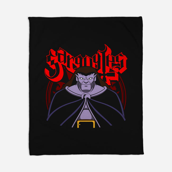 Gargoyle Metal-None-Fleece-Blanket-Boggs Nicolas