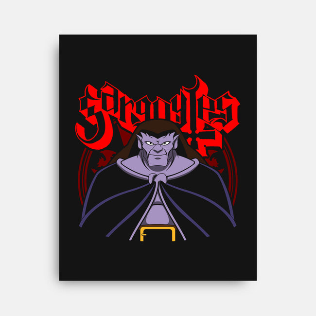 Gargoyle Metal-None-Stretched-Canvas-Boggs Nicolas