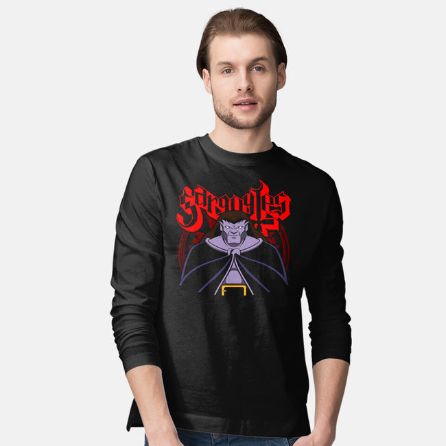 Gargoyle Metal-Mens-Long Sleeved-Tee-Boggs Nicolas