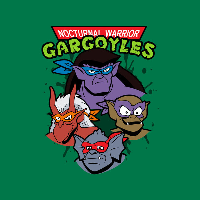 Nocturnal Warrior Gargoyles-Mens-Basic-Tee-Boggs Nicolas