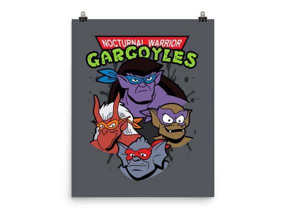 Nocturnal Warrior Gargoyles
