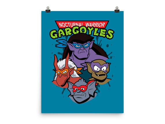 Nocturnal Warrior Gargoyles