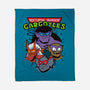 Nocturnal Warrior Gargoyles-None-Fleece-Blanket-Boggs Nicolas