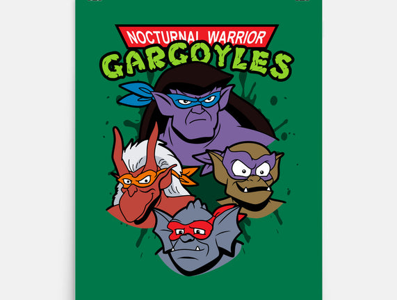 Nocturnal Warrior Gargoyles
