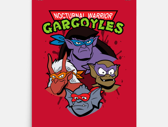 Nocturnal Warrior Gargoyles