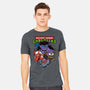Nocturnal Warrior Gargoyles-Mens-Heavyweight-Tee-Boggs Nicolas