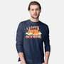 I Love Doing Nothing-Mens-Long Sleeved-Tee-Freecheese