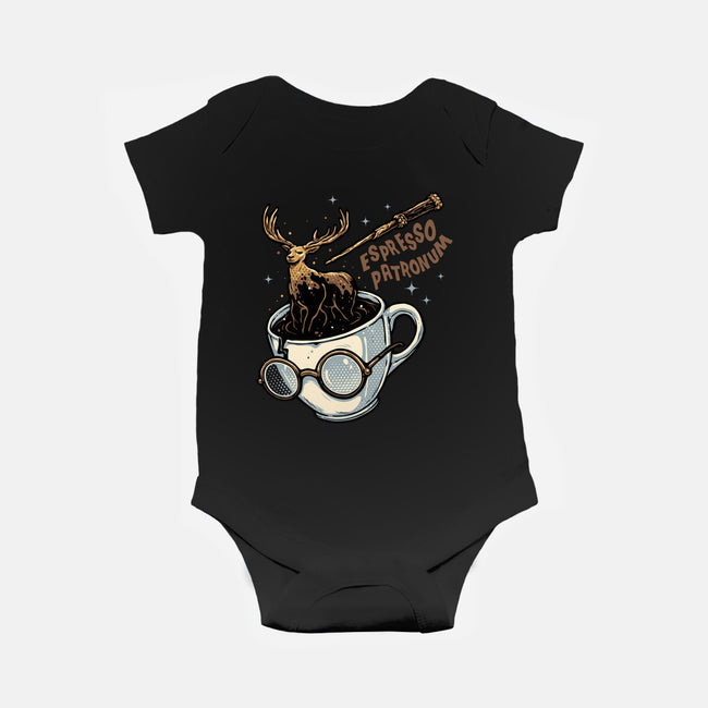 Magic Of Espresso-Baby-Basic-Onesie-glitchygorilla