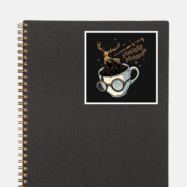 Magic Of Espresso-None-Glossy-Sticker-glitchygorilla